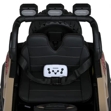 Детский электромобиль M 5829EBLR-13 бежевый четыре мотора по 35W фото 16