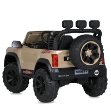 Детский электромобиль M 5829EBLR-13 бежевый четыре мотора по 35W фото 37