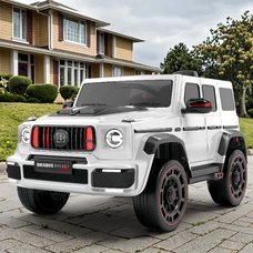 Детский электромобиль M 6257EBLR-1 Mercedes белый с 4 моторами фото 63