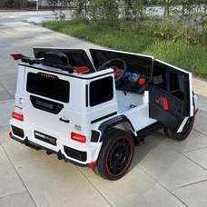 Детский электромобиль M 6257EBLR-1 Mercedes белый с 4 моторами фото 86