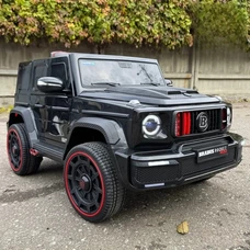 Детский электромобиль M 6257EBLR-2 Mercedes черный с 4 моторами фото 14