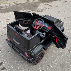 Детский электромобиль M 6257EBLR-2 Mercedes черный с 4 моторами фото 41