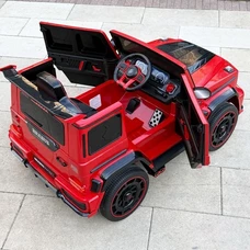 Детский электромобиль M 6257EBLR-3 Mercedes красный с 4 моторами фото 41