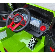 Детский электромобиль M 6257EBLR-5 Mercedes зеленый с 4 моторами фото 71