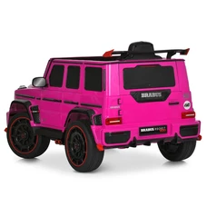 Детский электромобиль M 6257EBLR-8 Mercedes розовый с 4 моторами фото 18