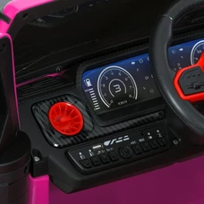 Детский электромобиль M 6257EBLR-8 Mercedes розовый с 4 моторами фото 22