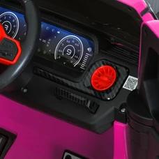 Детский электромобиль M 6257EBLR-8 Mercedes розовый с 4 моторами фото 28