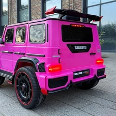 Детский электромобиль M 6257EBLR-8 Mercedes розовый с 4 моторами фото 54