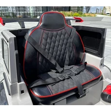 Детский электромобиль M 6257EBLR-11 Mercedes серый с 4 моторами фото 31