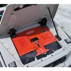 Детский электромобиль M 6257EBLR-11 Mercedes серый с 4 моторами фото 18