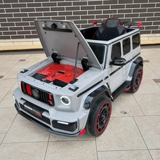 Детский электромобиль M 6257EBLR-11 Mercedes серый с 4 моторами фото 21