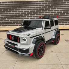 Детский электромобиль M 6257EBLR-11 Mercedes серый с 4 моторами фото 37
