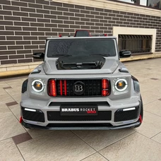 Детский электромобиль M 6257EBLR-11 Mercedes серый с 4 моторами фото 71