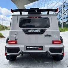 Детский электромобиль M 6257EBLR-11 Mercedes серый с 4 моторами фото 92