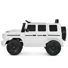 Детский электромобиль M 6343EBLR-1 белый Mercedes с мягким сиденьем фото 18