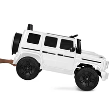 Детский электромобиль M 6343EBLR-1 белый Mercedes с мягким сиденьем фото 15