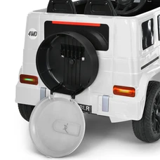 Детский электромобиль M 6343EBLR-1 белый Mercedes с мягким сиденьем фото 28