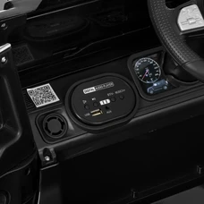 Детский электромобиль M 6343EBLR-2 черный Mercedes с мягким сиденьем фото 28