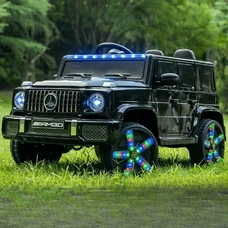 Детский электромобиль M 6343EBLR-2 черный Mercedes с мягким сиденьем фото 21