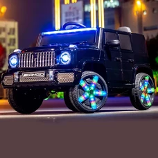 Детский электромобиль M 6343EBLR-2 черный Mercedes с мягким сиденьем фото 71