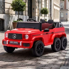 Детский электромобиль M 6344EBLR-3 красный Mercedes с шестью моторами