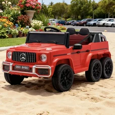 Детский электромобиль M 6344EBLR-3 красный Mercedes с шестью моторами фото 21