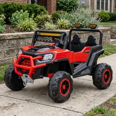 Детский электромобиль багги M 6324EBLR-3 красный с EVA колесами