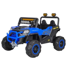 Детский электромобиль багги M 6324EBLR-4 синий с EVA колесами фото 54