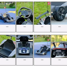 Детский электрокарт M 6311EBLR-6(24V) желтый с пультом управления фото 41