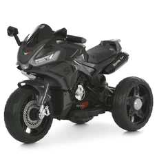 Мотоцикл для детей M 6267EL-11 серый 2 мотора по 35W фото 14