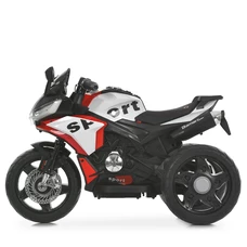 Мотоцикл для детей M 6267EL-11 серый 2 мотора по 35W фото 41