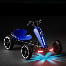 Детский электрокарт M 6277EBR-4 синий с пультом управления фото 14