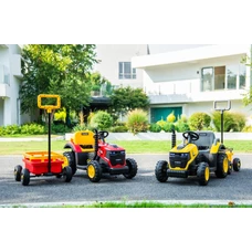 Детский трактор M 6269EBLR-3 красный каталка - толокар 3 в 1 фото 63