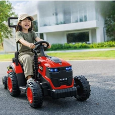 Детский трактор M 6269EBLR-4 синий каталка - толокар 3 в 1 фото 14