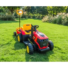 Детский трактор M 6269EBLR-4 синий каталка - толокар 3 в 1 фото 37