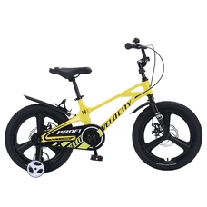 Детский велосипед Prof1 Velocity 18д. MB18VCB yellow желтый дисковые тормоза
