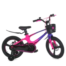 Детский велосипед 16д. MB 161020-8 Prof1 Stellar, корзинка, магниевая рама, розово-фиолетовый