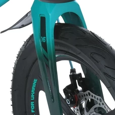 Детский велосипед 16д. MB 161020-11 Prof1 Stellar, корзинка, магниевая рама, бирюзовый фото 37