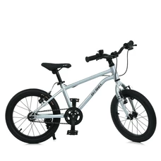 Детский велосипед 16д. MB 16Lighty Silver, алюминиевая рама, серый