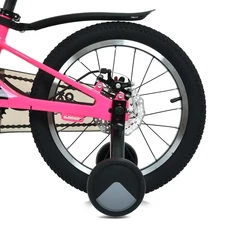 Детский велосипед 16д. Prof1 MB 16Oxic Neon Pink с корзинкой, розовый фото 54