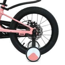 Детский велосипед 16д. Prof1 Flash MB 1683 Peony нежно-розовый, корзинка фото 54