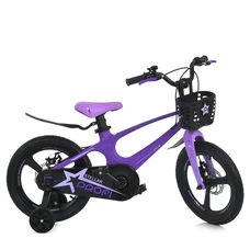 Детский велосипед 14д. MB 141020-5 Prof1 Stellar, корзинка, сиреневый