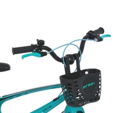 Детский велосипед 14д. Prof1 Stellar MB 141020-11 бирюзовый, корзинка фото 21