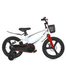 Детский велосипед 14д. Prof1 Stellar MB 141020-9 белый, корзинка фото 14