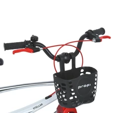 Детский велосипед 14д. Prof1 Stellar MB 141020-9 белый, корзинка фото 21