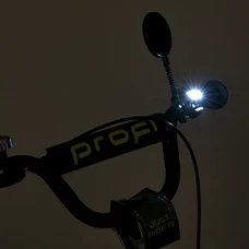 Детский велосипед 14д. MB 14014-1 Prof1 Prime, звонок, фонарик, графитовый фото 63