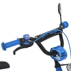 Детский велосипед 16д. MB 16012-1 Prime, фонарик, багажник, синий фото 21