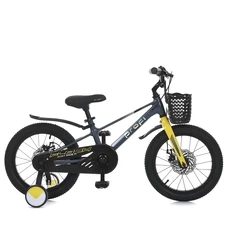 Детский велосипед 18д. MB 1883-3 Flash, магниевая рама, корзинка, розовый фото 14