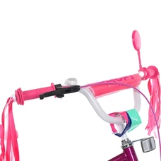 Детский велосипед Prof1 20д. MB 20052-1 Wave фиолетовый, фонарик, зеркало, звонок фото 21