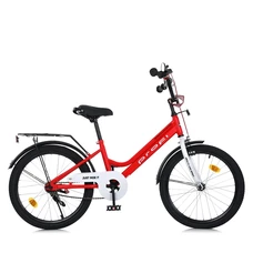 Детский велосипед Prof1 20д. MB 20031-1 Neo красно-белый, фонарик, зеркало, звонок фото 14